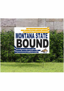 Montana State Bobcats 18x24 Retro School Bound Yard Sign
