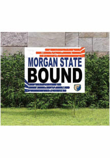 Morgan State Bears 18x24 Retro School Bound Yard Sign