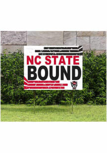 NC State Wolfpack 18x24 Retro School Bound Yard Sign