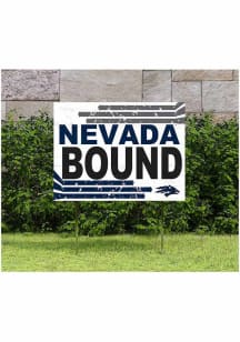Nevada Wolf Pack 18x24 Retro School Bound Yard Sign