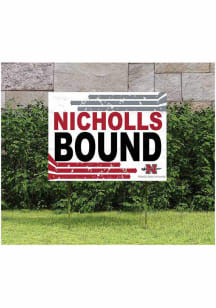 Nicholls State Colonels 18x24 Retro School Bound Yard Sign