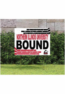 Northern Illinois Huskies 18x24 Retro School Bound Yard Sign