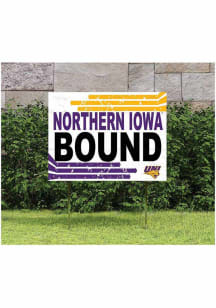 Northern Iowa Panthers 18x24 Retro School Bound Yard Sign