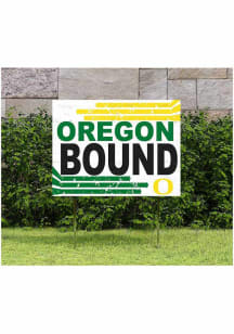 Oregon Ducks 18x24 Retro School Bound Yard Sign