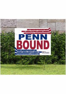 Pennsylvania Quakers 18x24 Retro School Bound Yard Sign