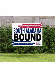 South Alabama Jaguars 18x24 Retro School Bound Yard Sign