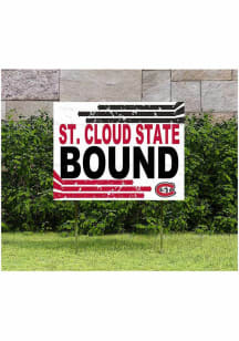 St Cloud State Huskies 18x24 Retro School Bound Yard Sign