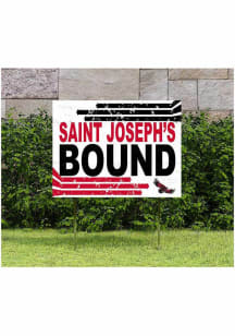Saint Josephs Hawks 18x24 Retro School Bound Yard Sign