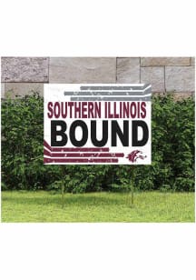 Southern Illinois Salukis 18x24 Retro School Bound Yard Sign