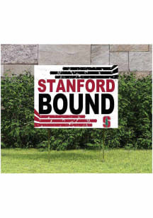 Stanford Cardinal 18x24 Retro School Bound Yard Sign