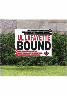 UL Lafayette Ragin' Cajuns 18x24 Retro School Bound Yard Sign