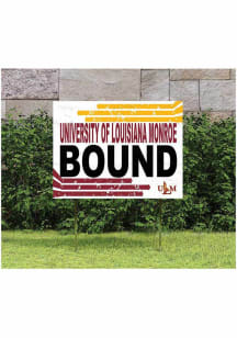 Louisiana-Monroe Warhawks 18x24 Retro School Bound Yard Sign