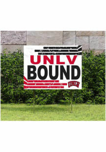 UNLV Runnin Rebels 18x24 Retro School Bound Yard Sign