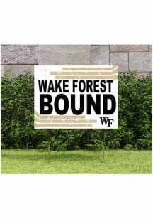 Wake Forest Demon Deacons 18x24 Retro School Bound Yard Sign