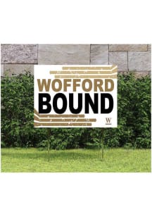 Wofford Terriers 18x24 Retro School Bound Yard Sign