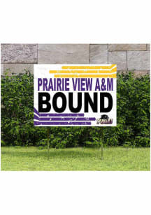 Prairie View A&amp;M Panthers 18x24 Retro School Bound Yard Sign
