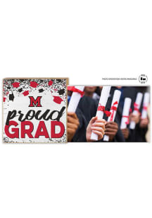 Miami RedHawks Proud Grad Floating Picture Frame