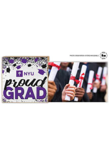 NYU Violets Proud Grad Floating Picture Frame