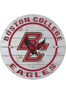 KH Sports Fan Boston College Eagles Weathered Helmet Circle Sign