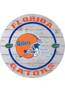 KH Sports Fan Florida Gators Weathered Helmet Circle Sign