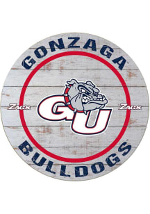 KH Sports Fan Gonzaga Bulldogs Weathered Helmet Circle Sign