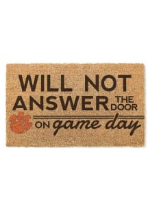 Clemson Tigers Will Not Answer on Game Day Door Mat