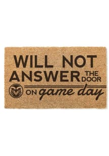 Colorado State Rams Will Not Answer on Game Day Door Mat
