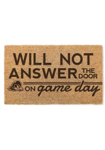 Delaware Fightin' Blue Hens Will Not Answer on Game Day Door Mat