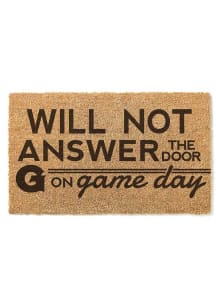 Georgetown Hoyas Will Not Answer on Game Day Door Mat