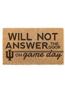 Brown Indiana Hoosiers Will Not Answer on Game Day Door Mat