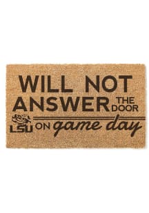 LSU Tigers Will Not Answer on Game Day Door Mat