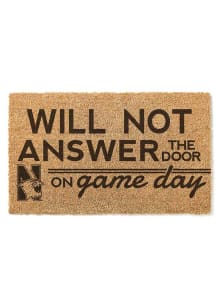 Northwestern Wildcats Will Not Answer on Game Day Door Mat