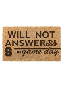 Syracuse Orange Will Not Answer on Game Day Door Mat