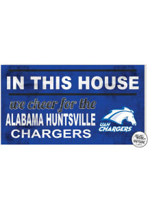 KH Sports Fan UAH Chargers 20x11 Indoor Outdoor In This House Sign