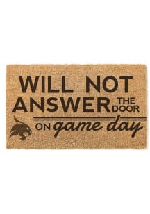 Texas State Bobcats Will Not Answer on Game Day Door Mat