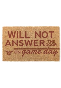 Texas Womans University Will Not Answer on Game Day Door Mat