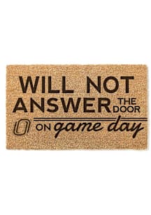 UNO Mavericks Will Not Answer on Game Day Door Mat