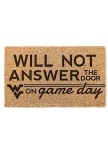 West Virginia Mountaineers Will Not Answer on Game Day Door Mat