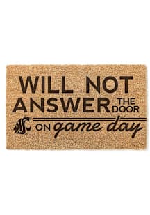 Washington State Cougars Will Not Answer on Game Day Door Mat