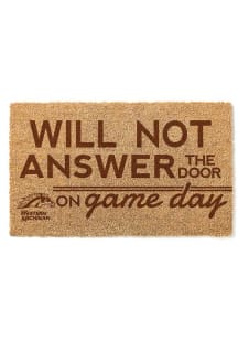 Western Michigan Broncos Will Not Answer on Game Day Door Mat