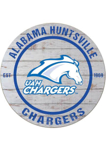 KH Sports Fan UAH Chargers 20x20 Weathered Circle Sign