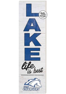 KH Sports Fan UAH Chargers 10x35 Lake Life is Best Indoor Outdoor Sign