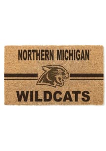 Northern Michigan Wildcats 18x30 Team Logo Door Mat