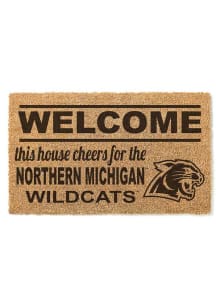 Northern Michigan Wildcats 18x30 Welcome Door Mat