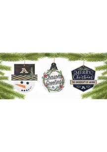 Akron Zips 3 Pack Ornament