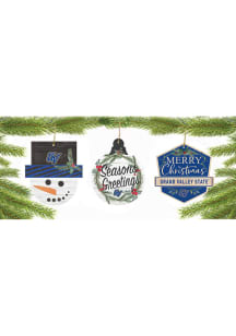Grand Valley State Lakers 3 Pack Ornament