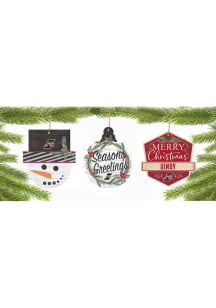Indianapolis Greyhounds 3 Pack Ornament