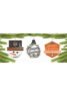Idaho State Bengals 3 Pack Ornament