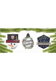 Richmond Spiders 3 Pack Ornament