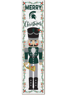 KH Sports Fan Michigan State Spartans Nutcracker Leaning Sign